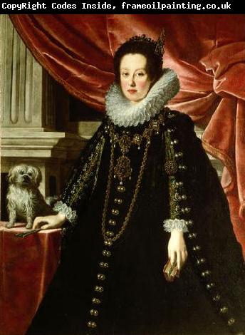Justus Sustermans Anna of Medici, wife of archduke Ferdinand Charles of Austria